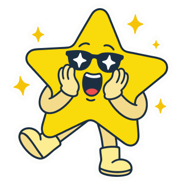 Lay Kyal Mascot Celebrating